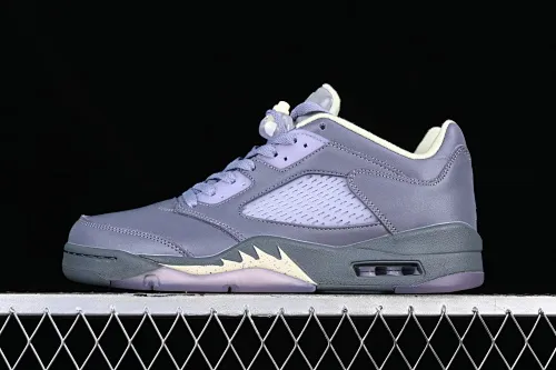 All categories Air Jordan Jordan series basketball shoes Air Jordan 5 Air Jordan 5 Low "Indigo Haze" AJ5 Joe 5 3M reflective indigo haze low-top basketball shoes FJ4563-500